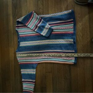 Striped Blue Sweater by CHAPS, PETITE L